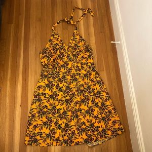 Market & Spruce Floral Print Althea Halter Dress